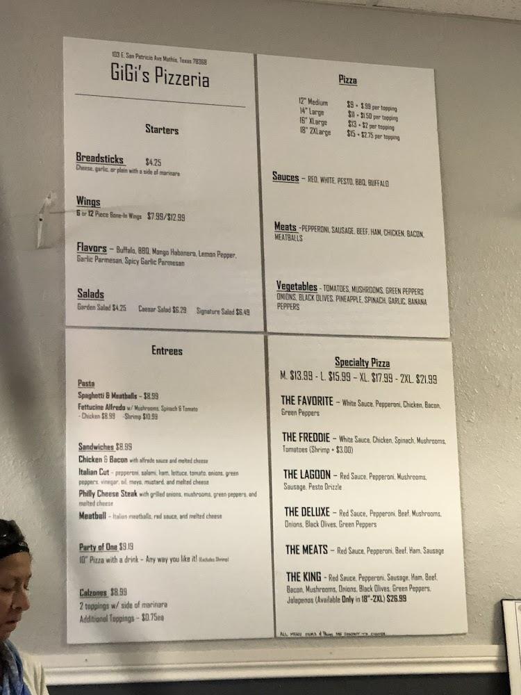 GiGi's Pizzeria Menu image 4